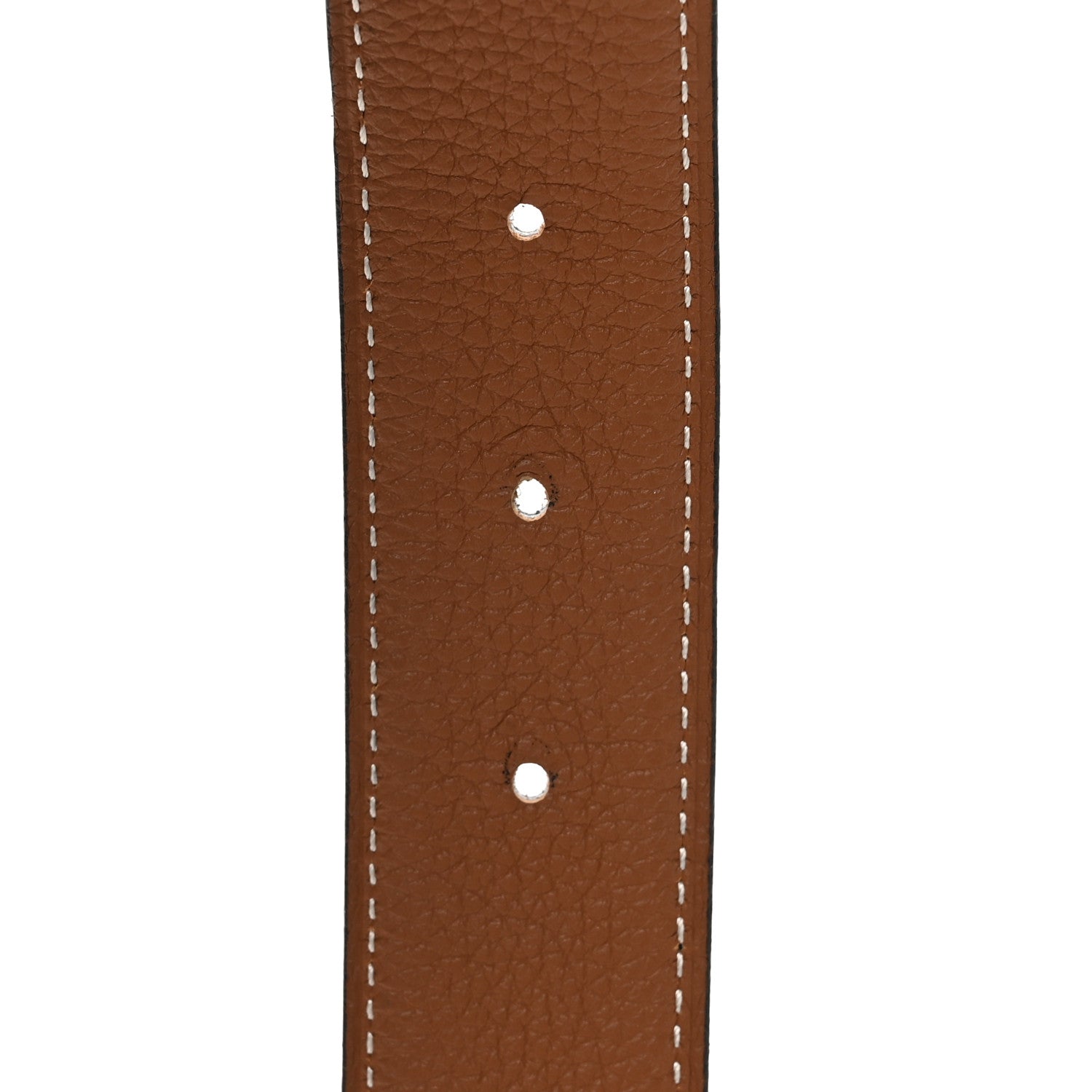 Hermes Box Togo 32mm Belt Strap 110 44 Black Gold 4 of 7