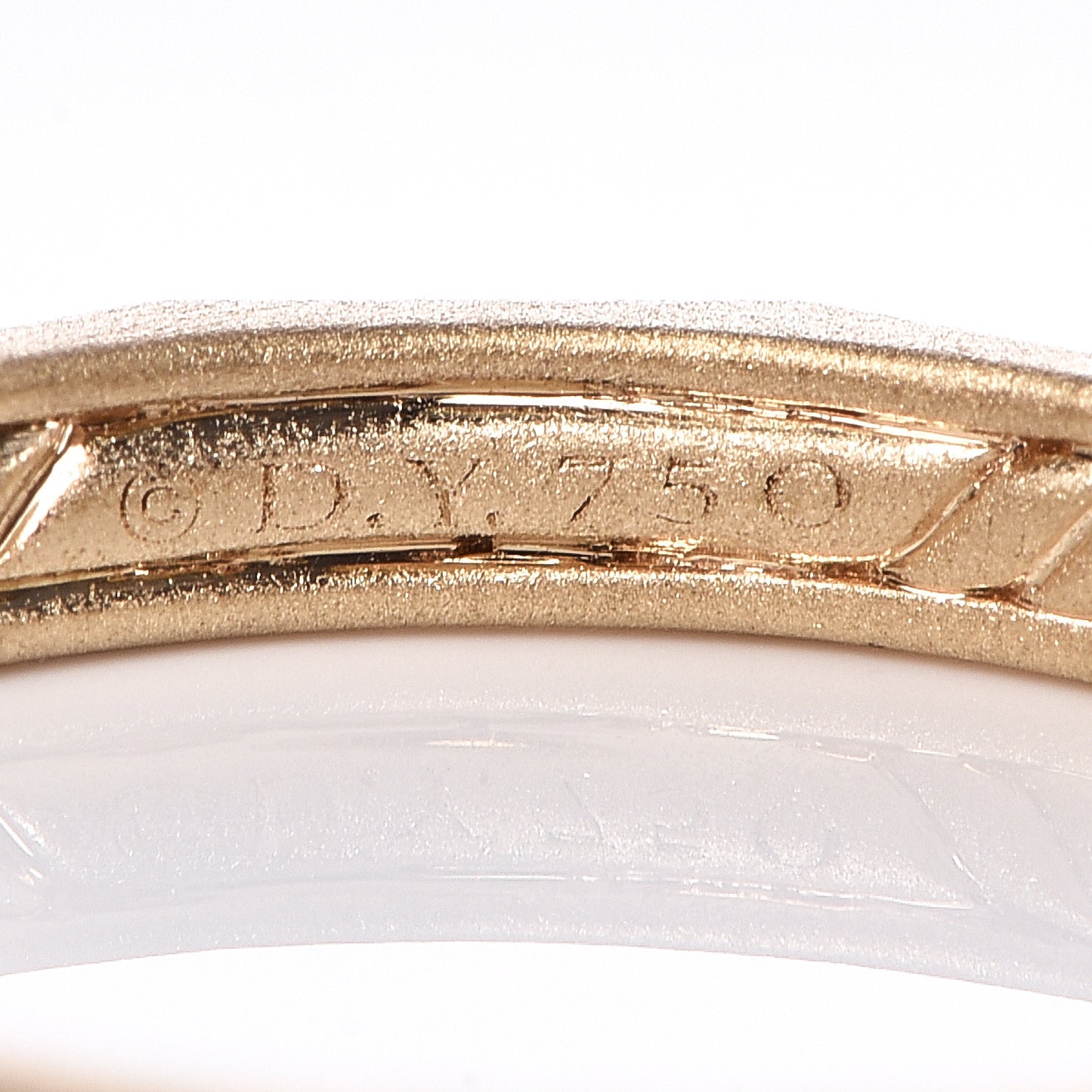 18K Yellow Gold 2.5mm Delaunay Narrow Band Ring 53 6.25