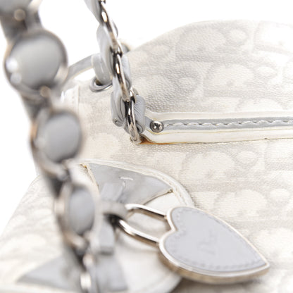 Christian Dior Monogram Romantique Trotter Bag Grey 10 of 22