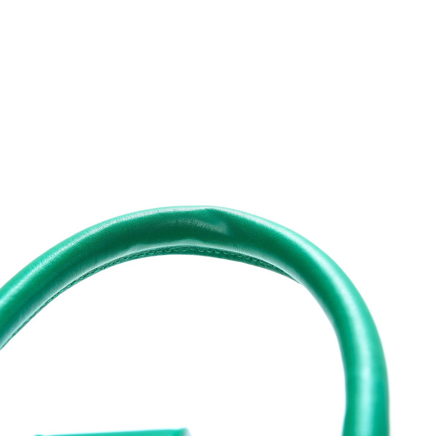 Calfskin Small Classic Y Cabas Green