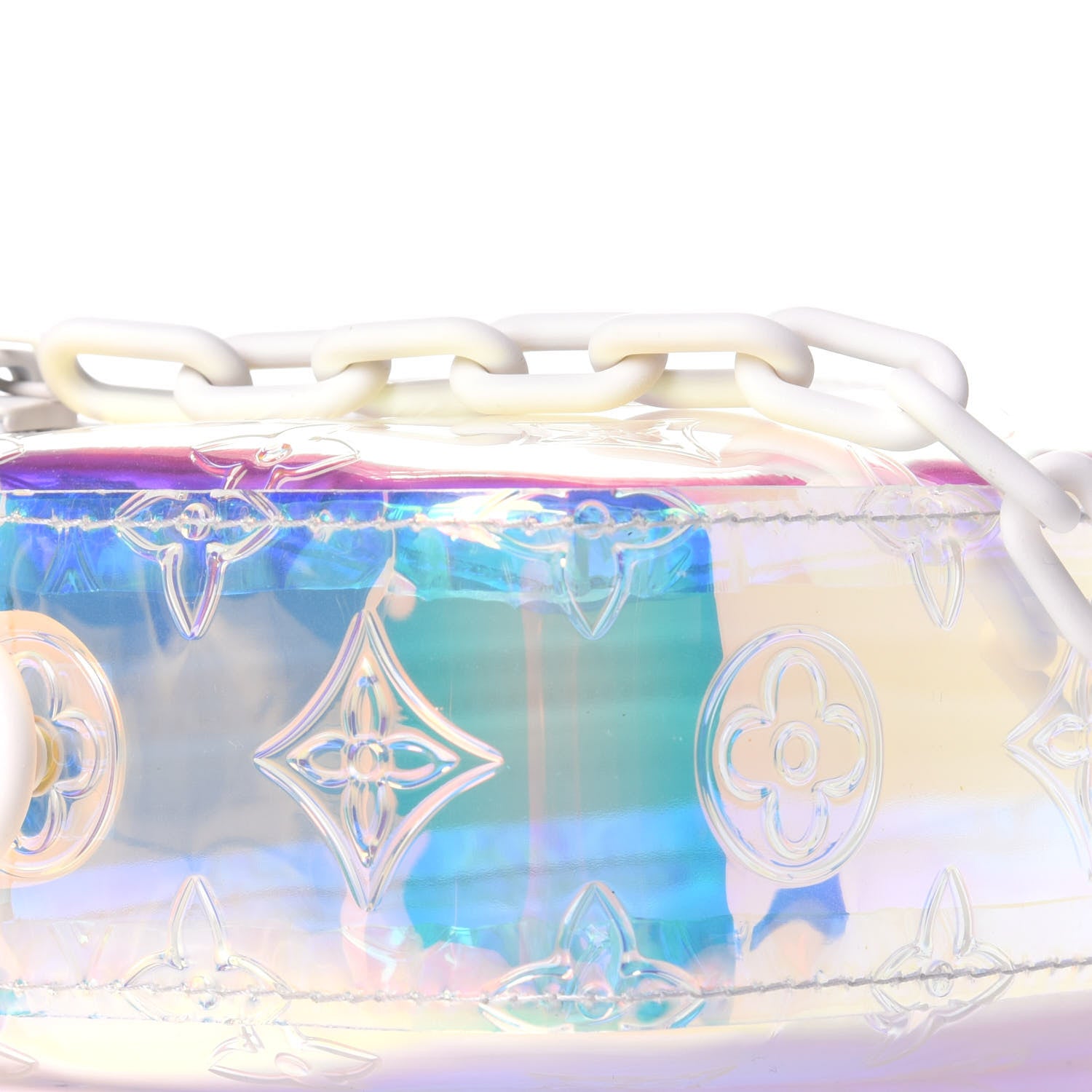 Louis Vuitton PVC Monogram Pochette Volga Iridescent Prism 9 of 10