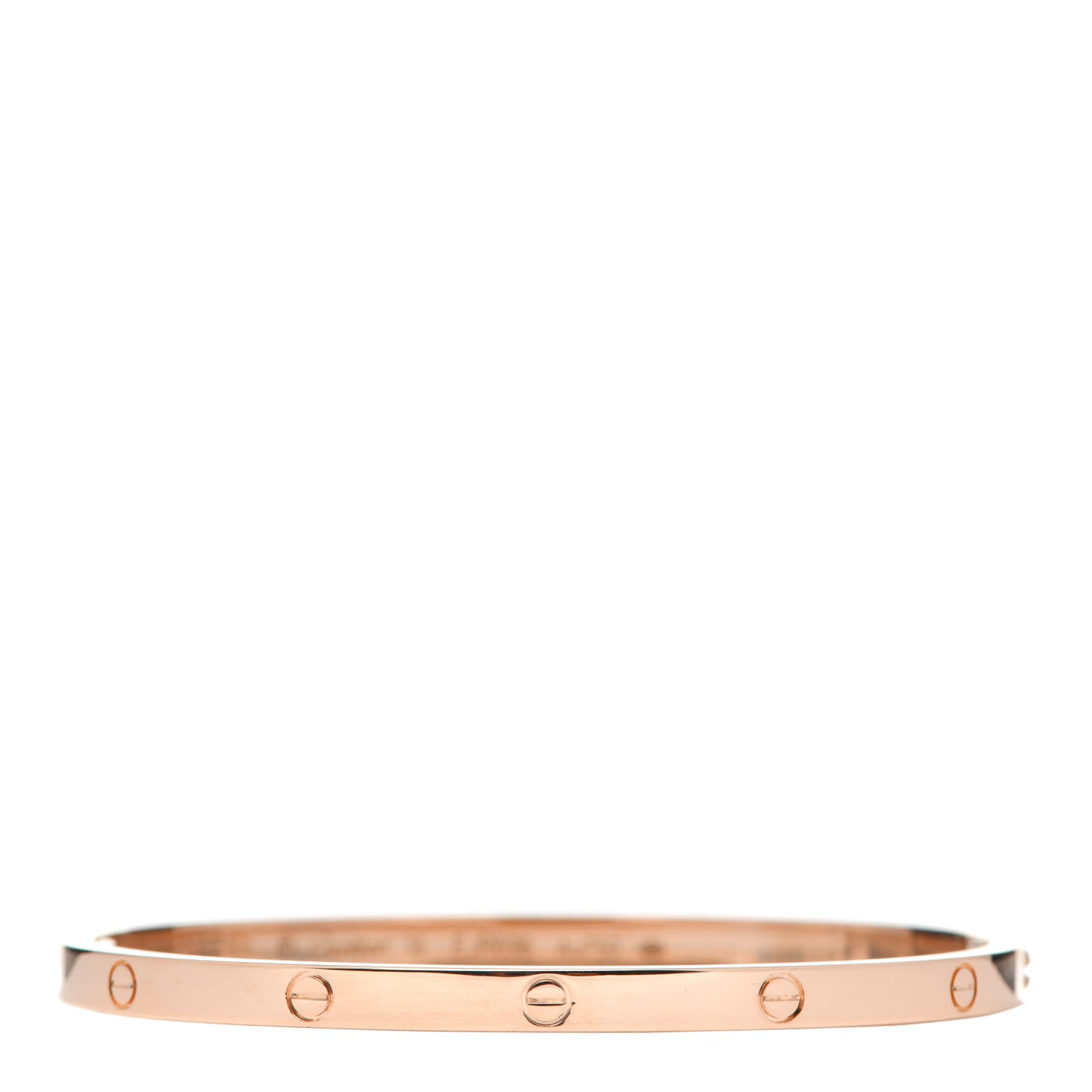18K Pink Gold Small LOVE Bracelet 16