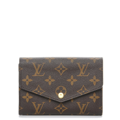 Louis Vuitton Monogram Sarah Compact Wallet 1 of 8