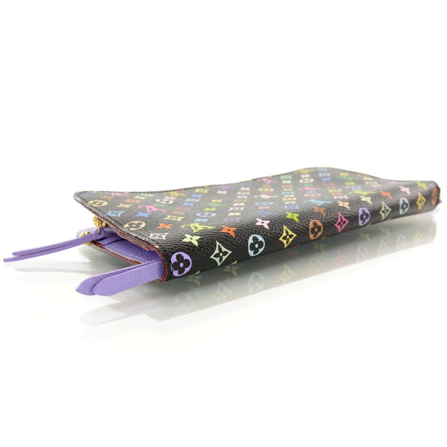 Louis Vuitton Monogram Multicolor Insolite Wallet Violet 4 of 8