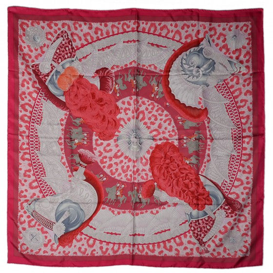 Hermes Silk Casques et Plumets Scarf 90 2 of 12