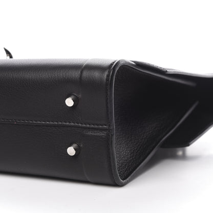 Givenchy Grained Calfskin Small Shark Lock Satchel Black 11 of 12