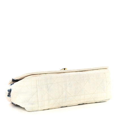 Christian Dior Denim Tie Dye Cannage Small Caro Bag Multicolor 4 of 9