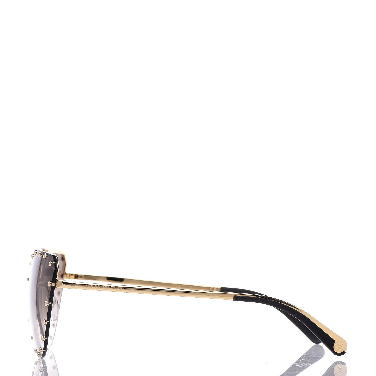 Louis Vuitton The Party Aviator Gradient Sunglasses Z0914U Brown 3 of 8