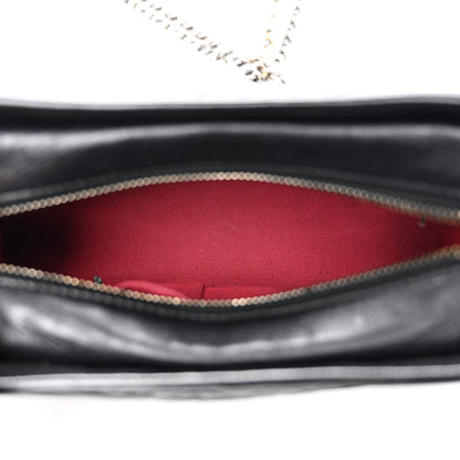 Chanel Aged Calfskin Quilted Small Gabrielle Hobo Black 4 of 12