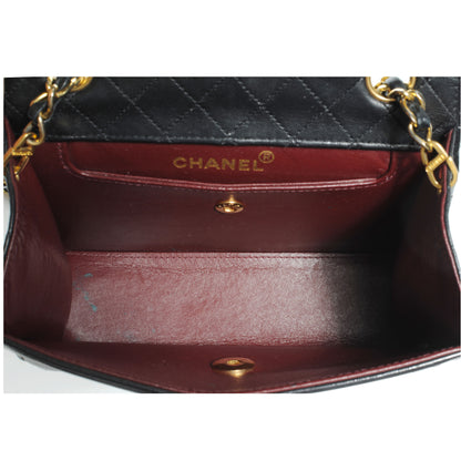 Chanel Lambskin Evening Bag Black 5 of 8