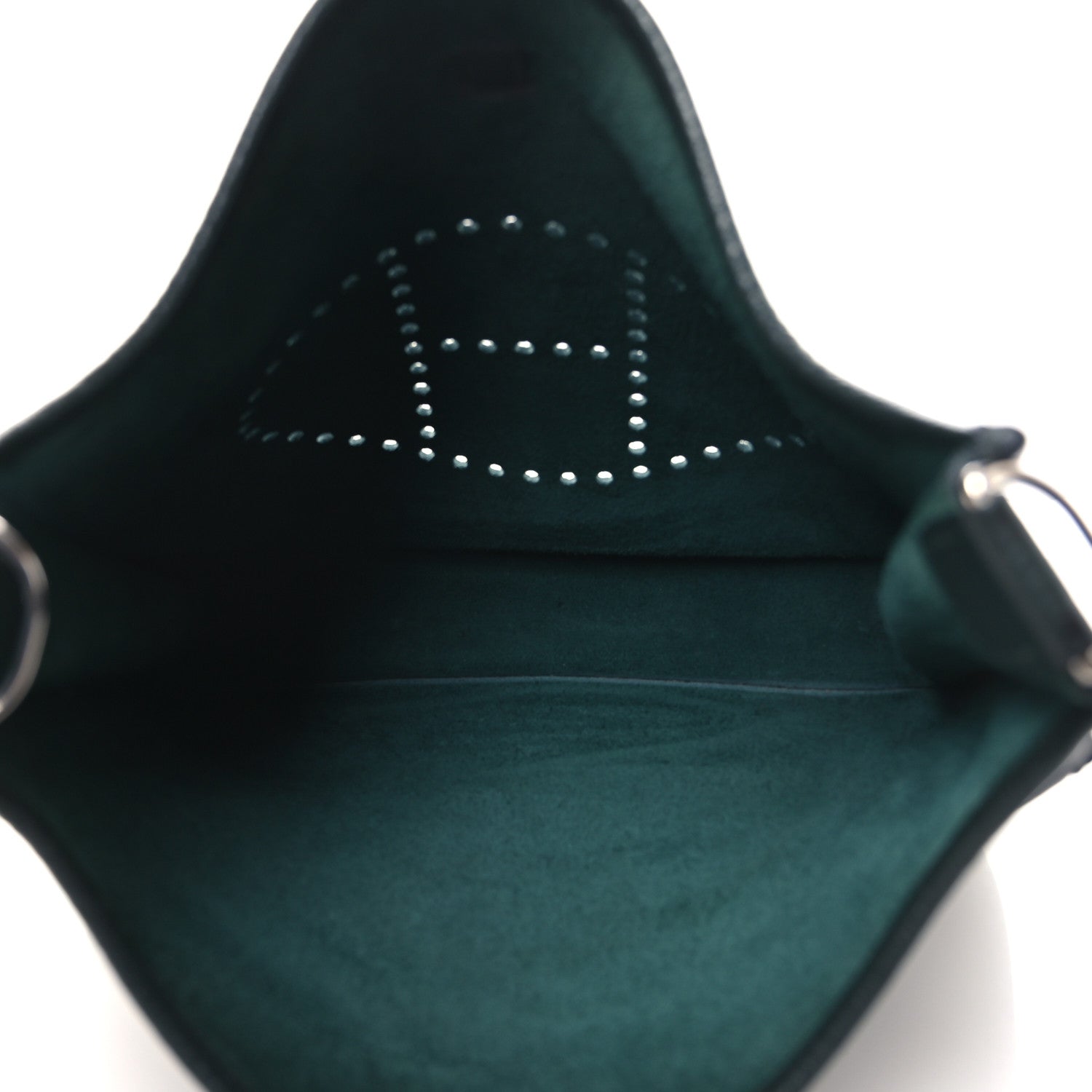 Hermes Taurillon Clemence Evelyne III PM Vert Cypress 5 of 12
