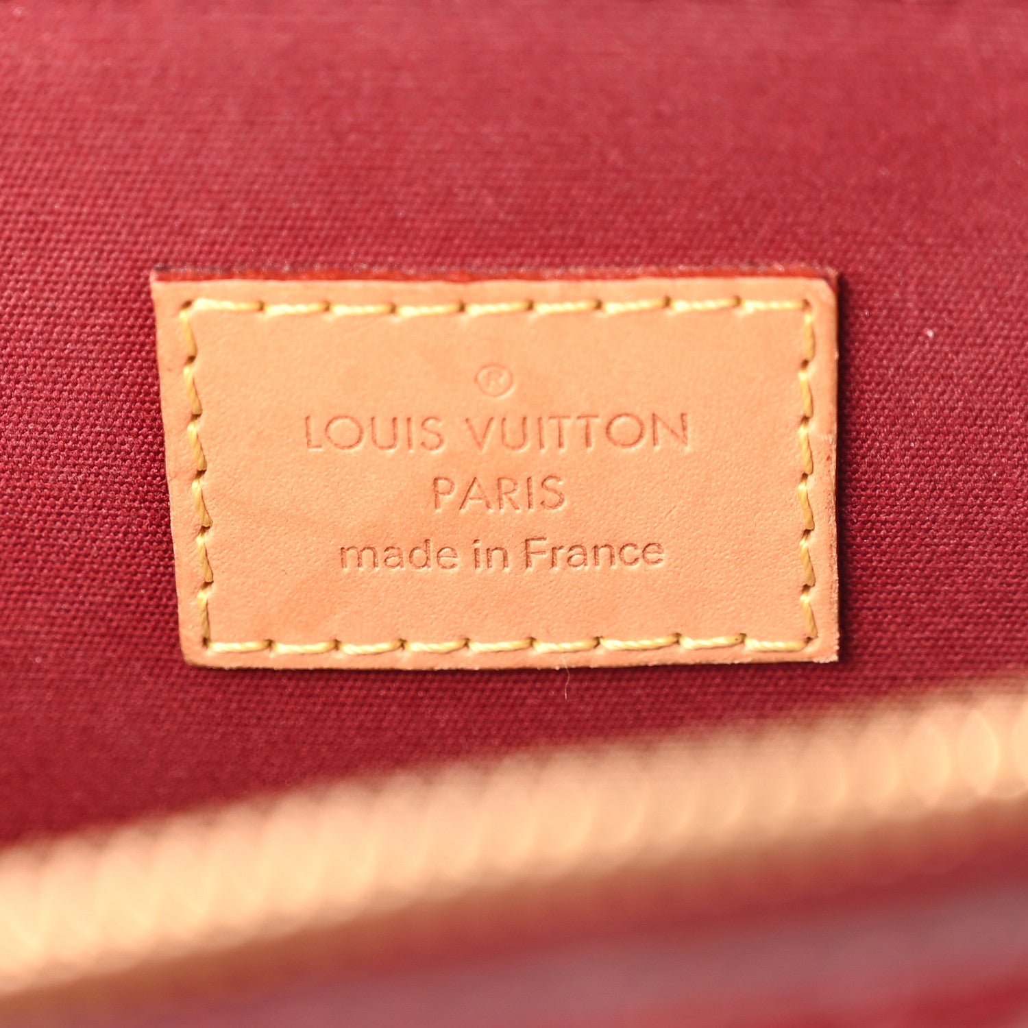 Louis Vuitton Vernis Alma PM Pomme D'Amour 6 of 10