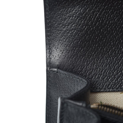 Gucci Calfskin Web Medium Dionysus Shoulder Bag Black 8 of 10
