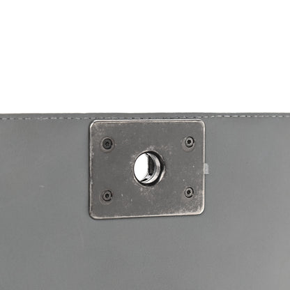 Chanel Lambskin Quilted Medium Boy Flap Grey 10 of 10