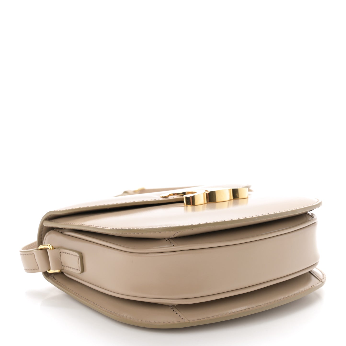 Shiny Calfskin Teen Besace Safari