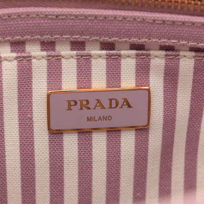 Prada Canapa Small Logo Tote Alabastro White 6 of 13