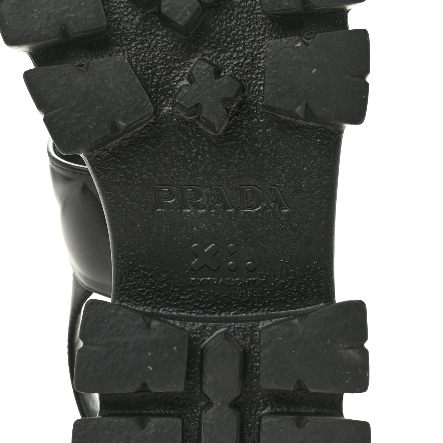 Nappa Soft Logo Padded Monolith 55mm Sandals 37.5 Black