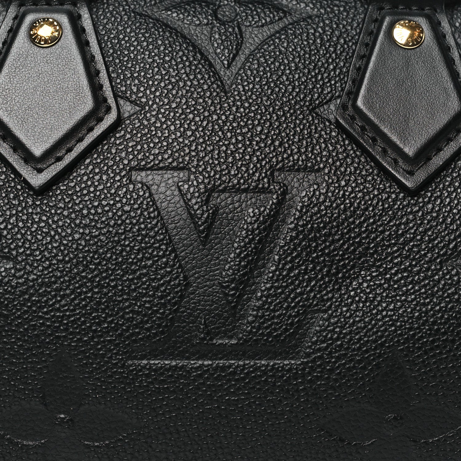 Louis Vuitton Empreinte Monogram Giant Speedy Bandouliere 20 Black 7 of 9