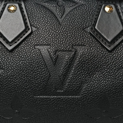 Louis Vuitton Empreinte Monogram Giant Speedy Bandouliere 20 Black 7 of 9