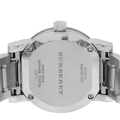 Burberry Stainless Steel Diamond 27mm Heritage Quartz Watch BU9213 4 of 5