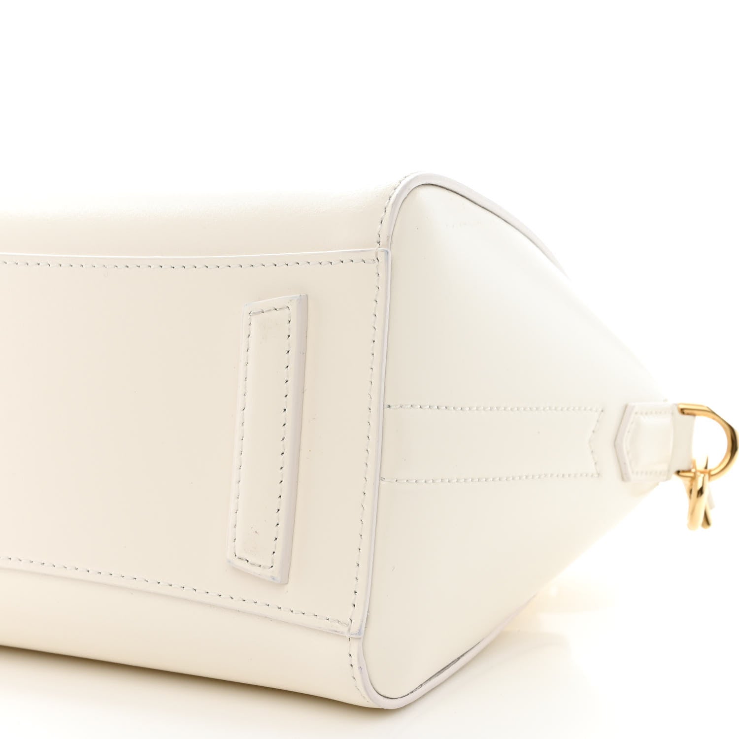 Givenchy Shiny Lord Calfskin Mini Antigona Ivory 10 of 10