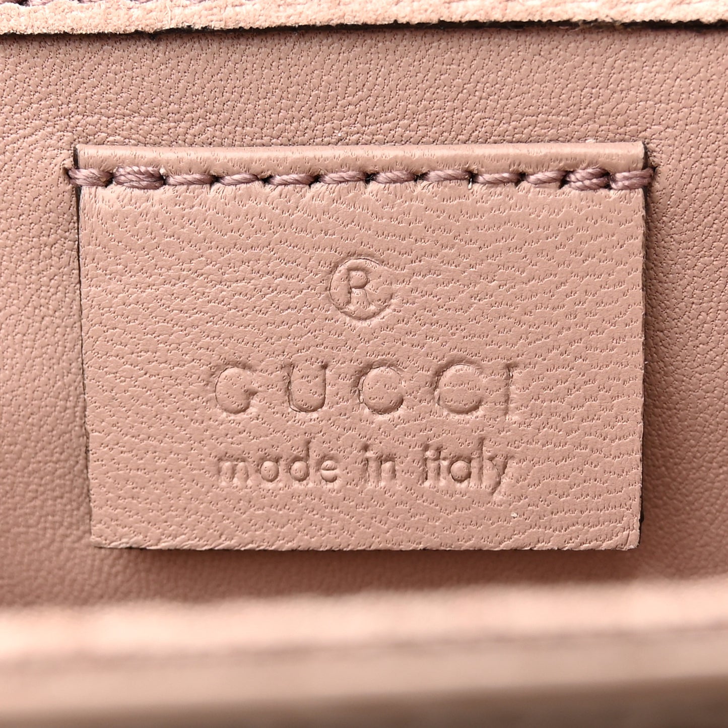 Patent Microguccissima Small Broadway Clutch Dark Cipria
