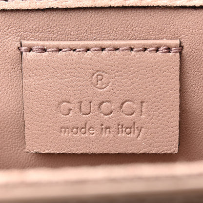 Gucci Patent Microguccissima Small Broadway Clutch Dark Cipria 8 of 12