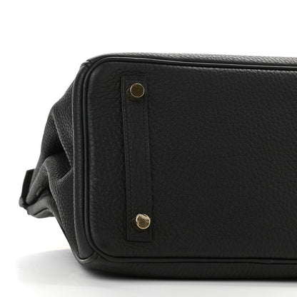 Hermes Togo Birkin 25 Black 8 of 11