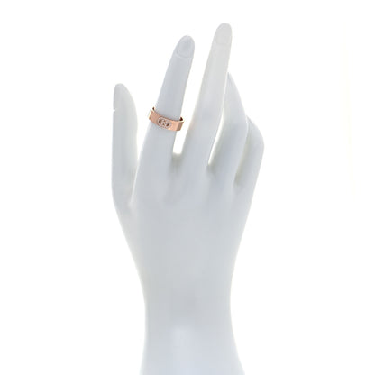 Hermes 18K Rose Gold Diamond PM H D'Ancre Ring 54 6.75 2 of 6