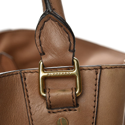 Burberry Prorsum Canvas House Check Studded Hobo Dark Sand 8 of 11