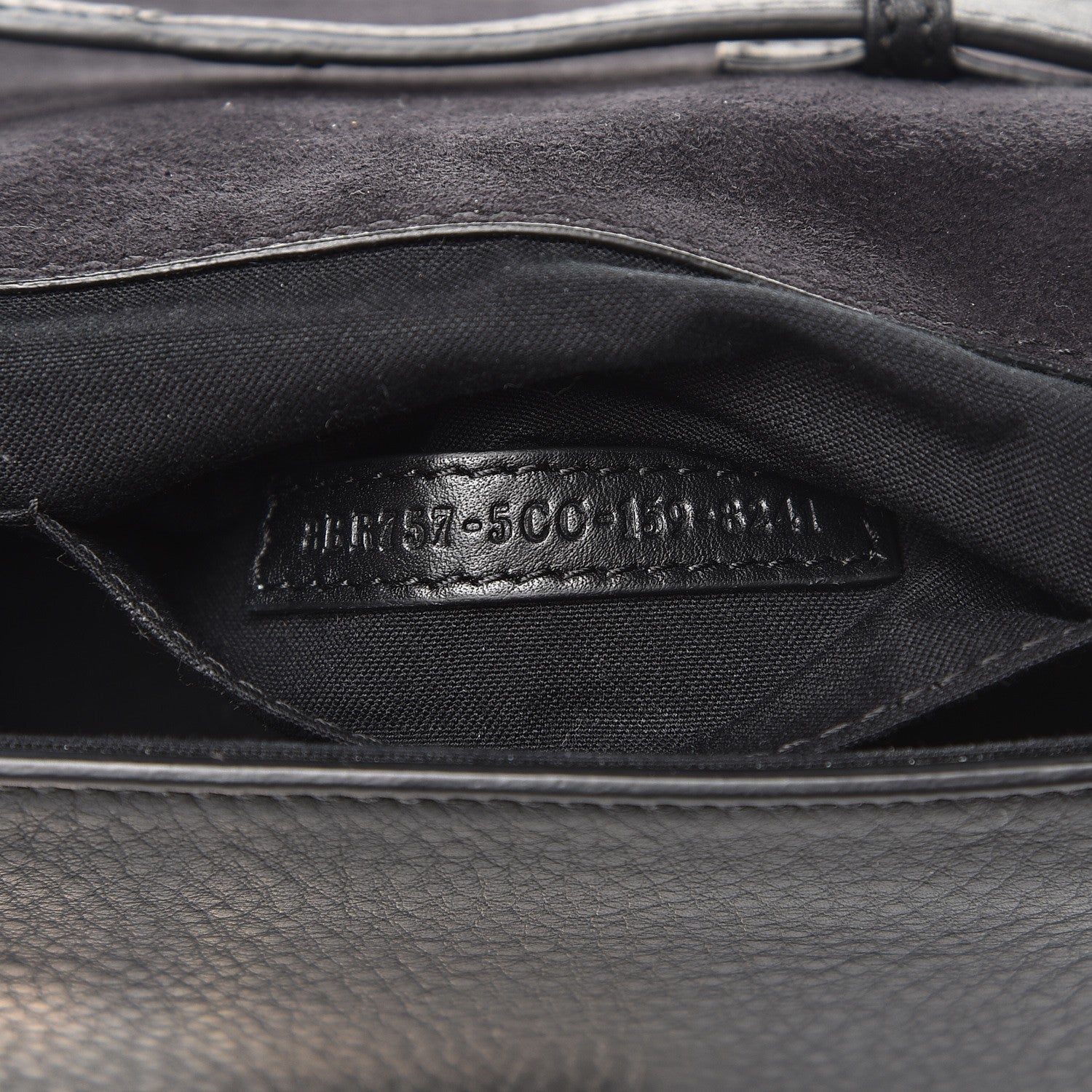 Fendi Grained Calfskin Studded 3Baguette Shoulder Bag Black Multicolor 8 of 8