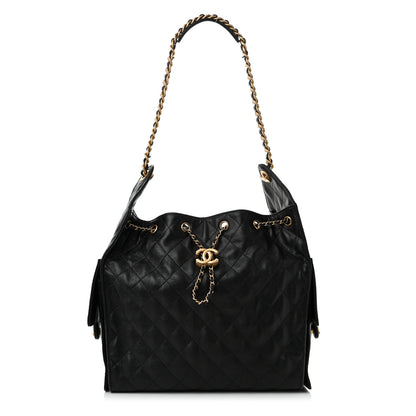Chanel Caviar Quilted Medium Chanel 25 Handbag Black 1 of 12