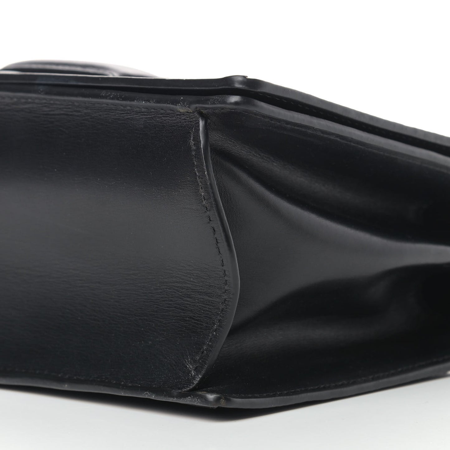 Calfskin Medium Barcelona Shoulder Bag Black