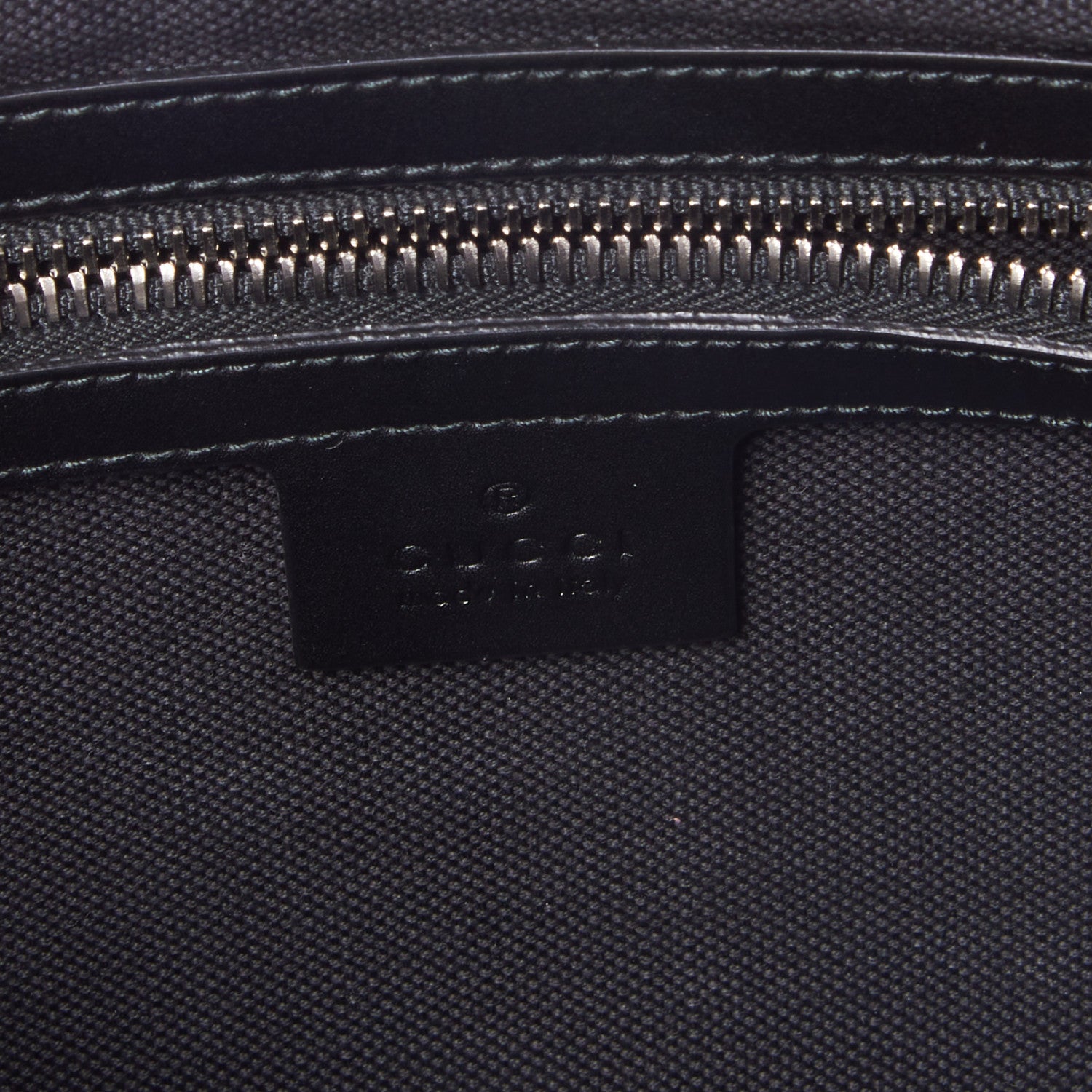Gucci Soft GG Supreme Monogram Web Belt Bag Black Grey 8 of 8