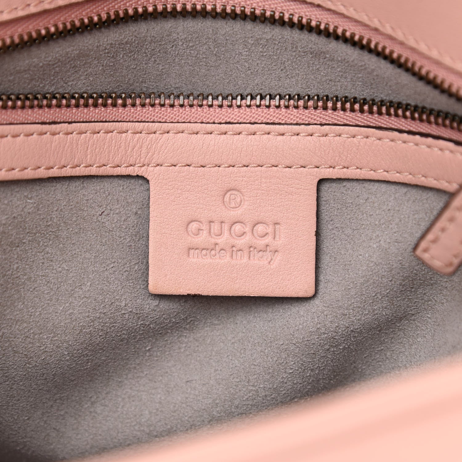 Gucci Calfskin Matelasse Small GG Marmont Shoulder Bag Perfect Pink 6 of 12