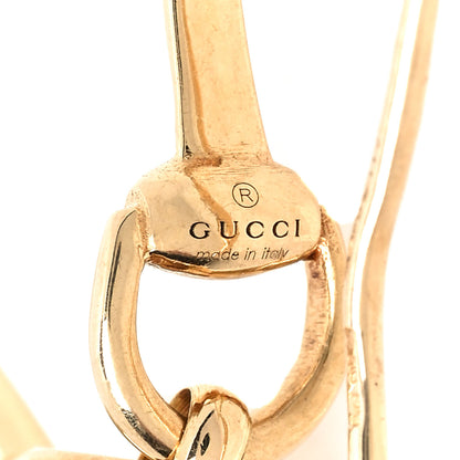 Gucci 18K Yellow Gold Marina Hoop Earrings 8 of 9