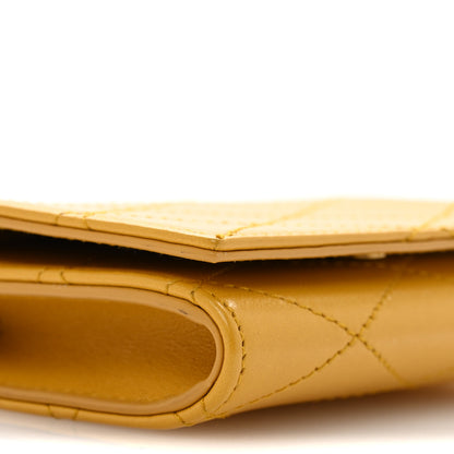 Saint Laurent Lambskin Quilted Monogram Baby Crossbody Bag  Saffran 9 of 11