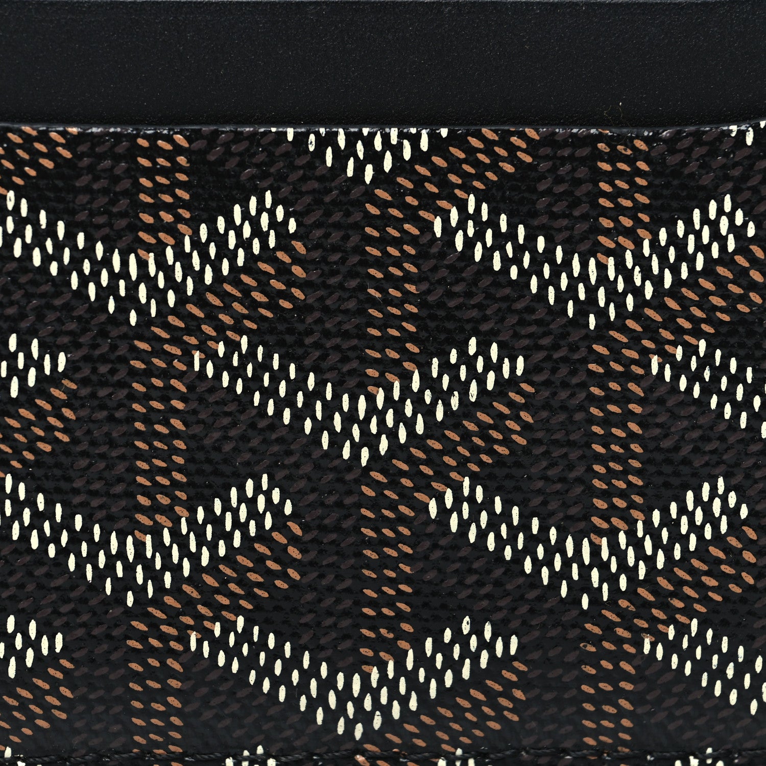 Goyard Goyardine Saint Sulpice Card Holder Black 7 of 7