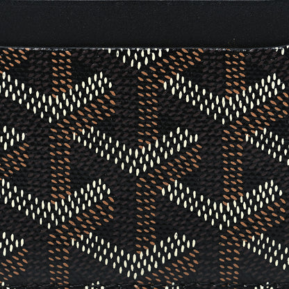 Goyard Goyardine Saint Sulpice Card Holder Black 7 of 7