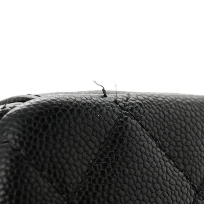 Chanel Caviar Quilted CC Mini Classic Backpack Black 11 of 12