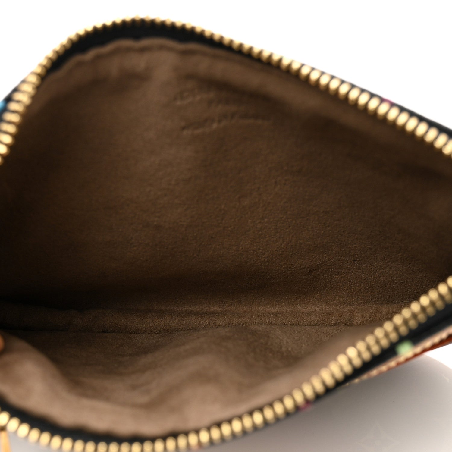 Louis Vuitton Monogram Multicolor Pochette Plate MM Black 5 of 6