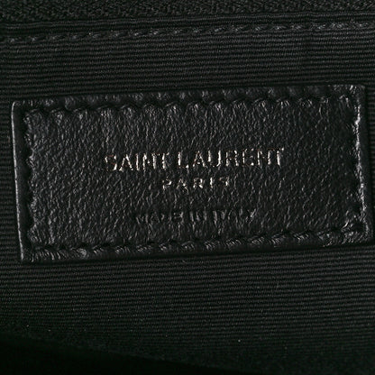 Saint Laurent Crinkled Calfskin Matelasse Monogram Niki Shoulder Bag Black 6 of 11