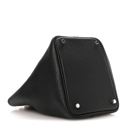 Hermes Taurillon Clemence Picotin Lock 18 PM Black 7 of 25