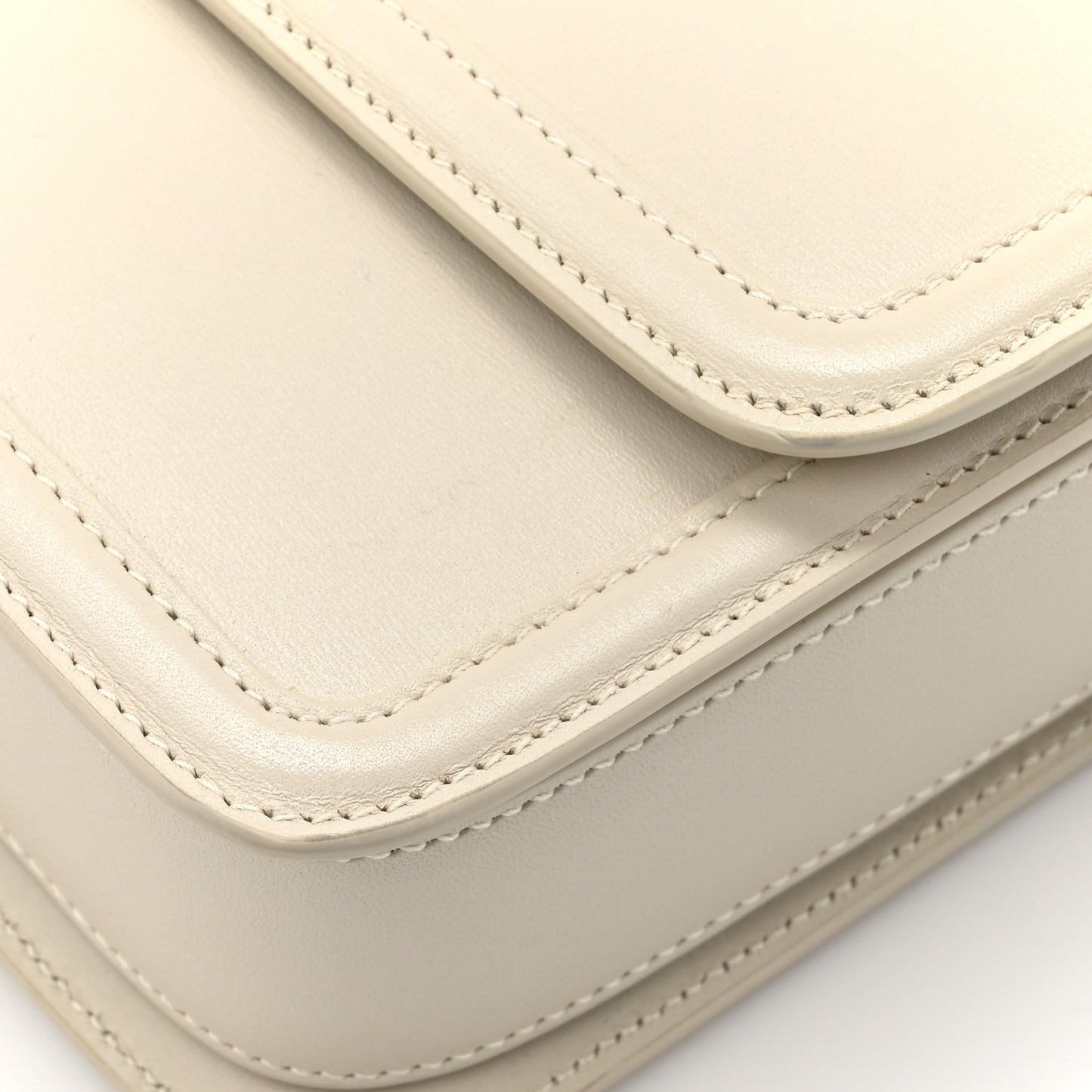Box Calfskin Monogram Medium Solferino Satchel Crema Soft