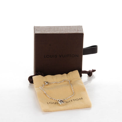 Louis Vuitton Sterling Silver Lockit Bracelet 5 of 5