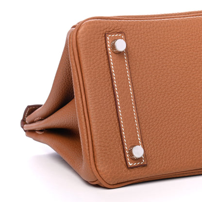 Hermes Togo Birkin 25 Gold 9 of 10