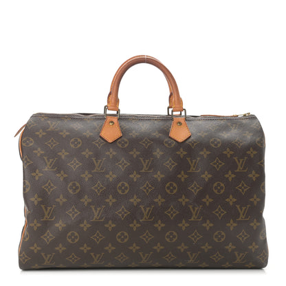 Louis Vuitton Monogram Speedy 40 1 of 12