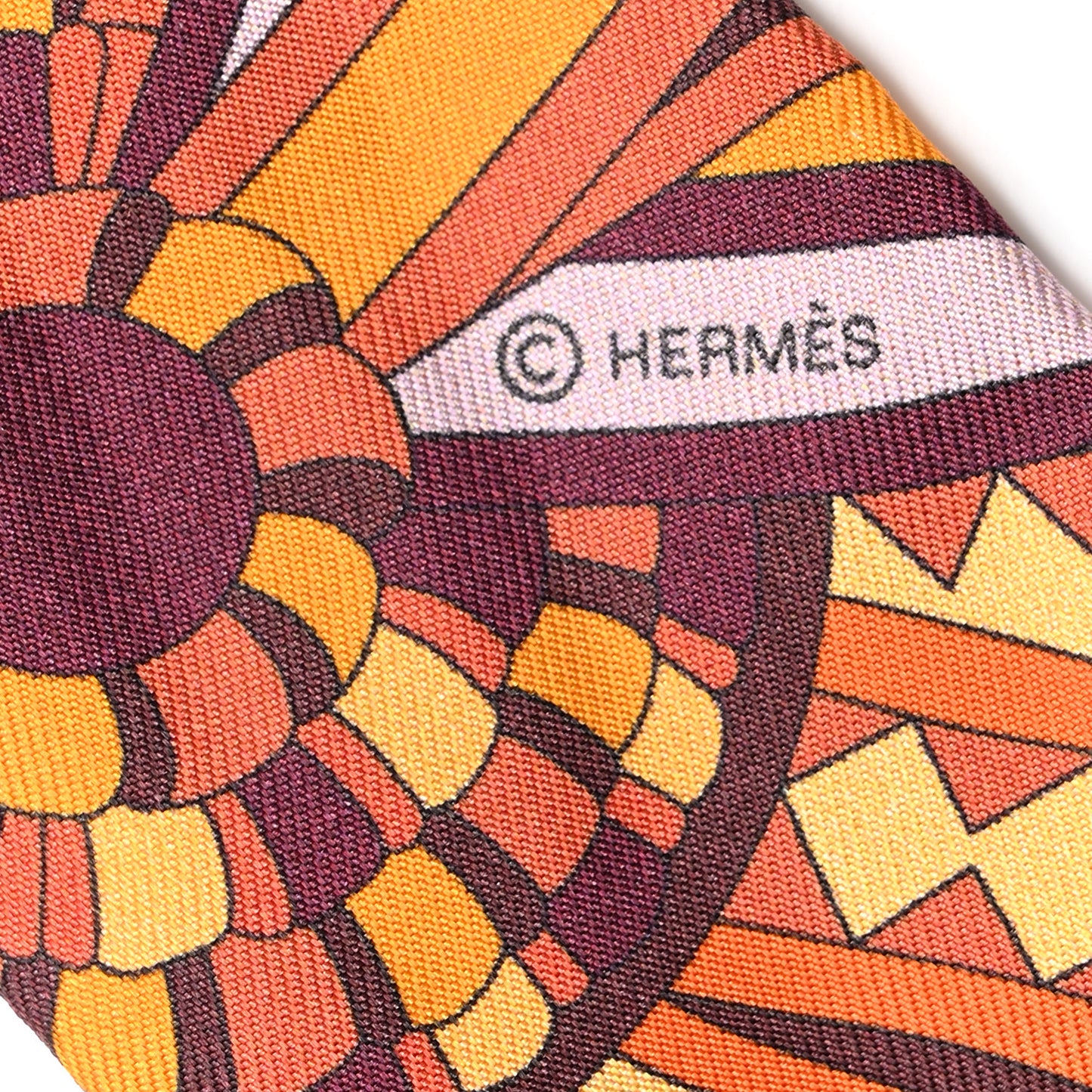 Silk Les Flots du Cheval Twilly Orange