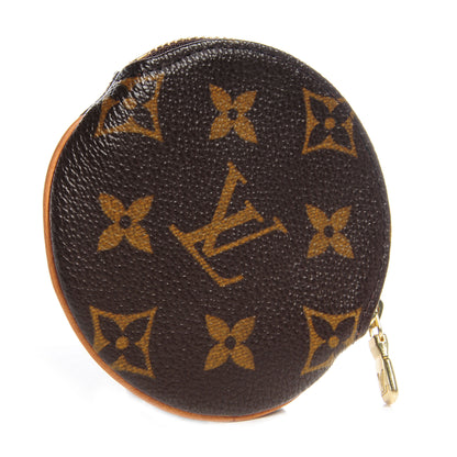 Louis Vuitton Monogram Porte-Monnaie Round Coin Purse 3 of 7