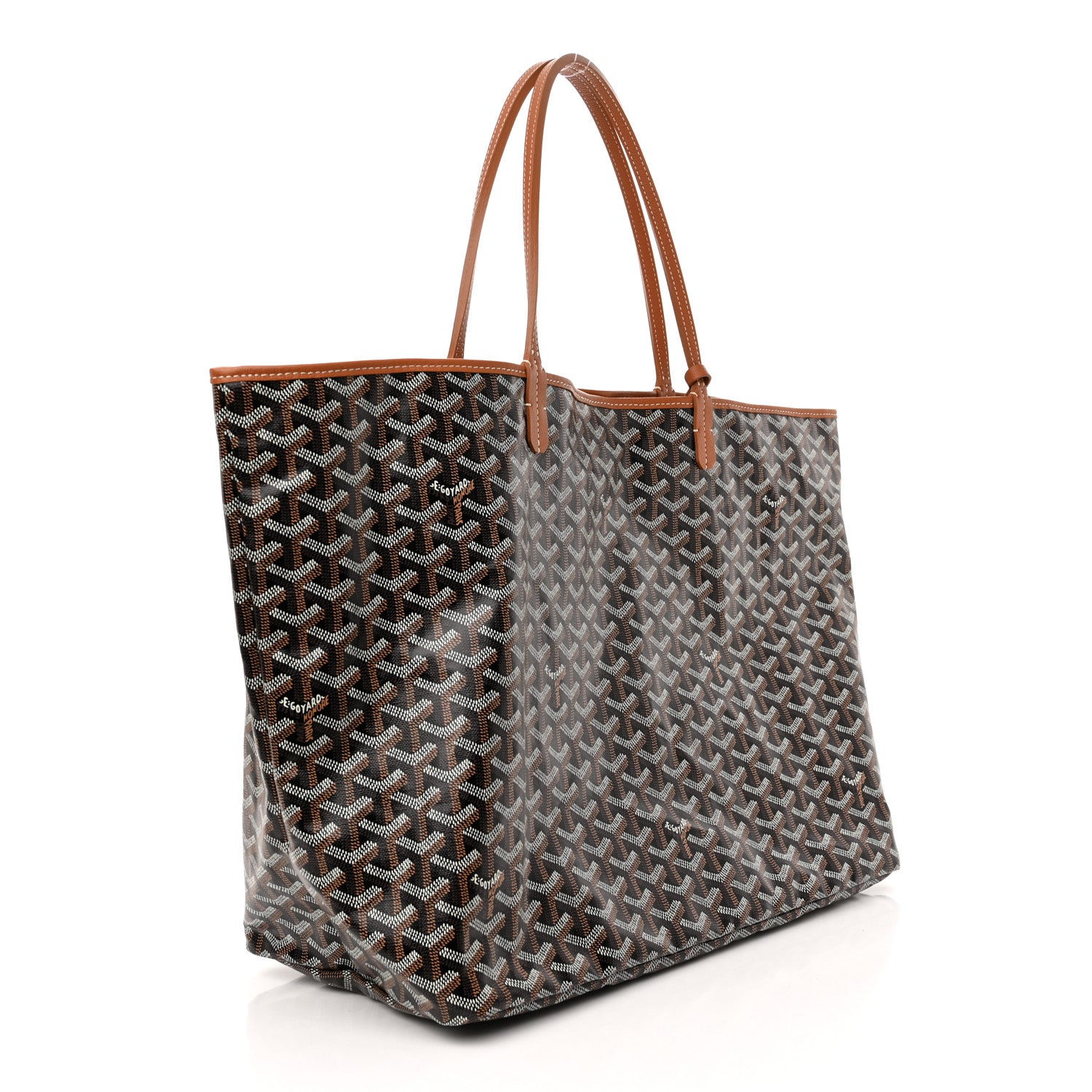 Goyard Goyardine Saint Louis GM Black Gold 4 of 11